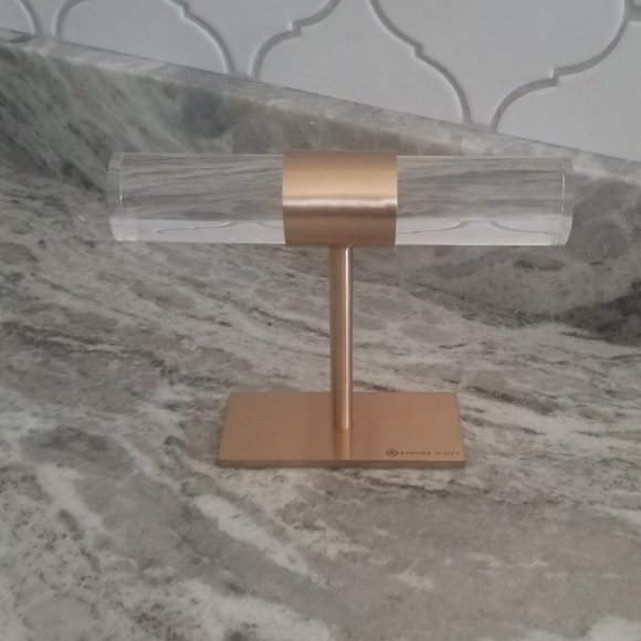 DESIGNER KENDRA SCOTT ROSE GOLD BRACELET BANGLE JEWELRY STAND ORGANIZER T BAR